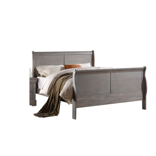 ACME Furniture - Louis Philippe III - Full Bed (FB 34"H) - Antique Gray - 25510F view 1
