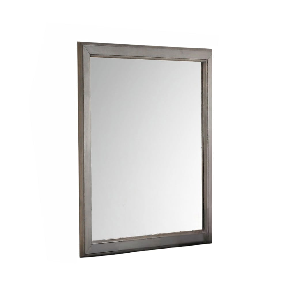 ACME Furniture - Louis Philippe III - Mirror - Antique Gray - 25504 view 1