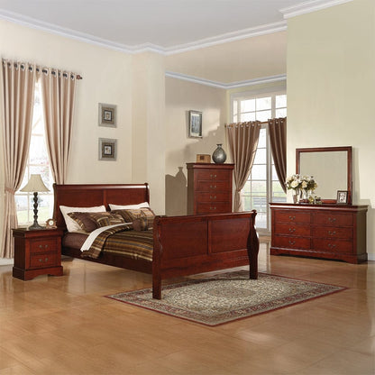 ACME Furniture - Louis Philippe III Mirror - Cherry - 19524 view 4