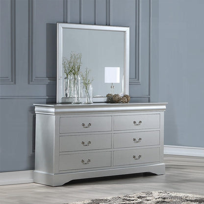 ACME Furniture - Louis Philippe III - Mirror - Platinum - 26704 view 5