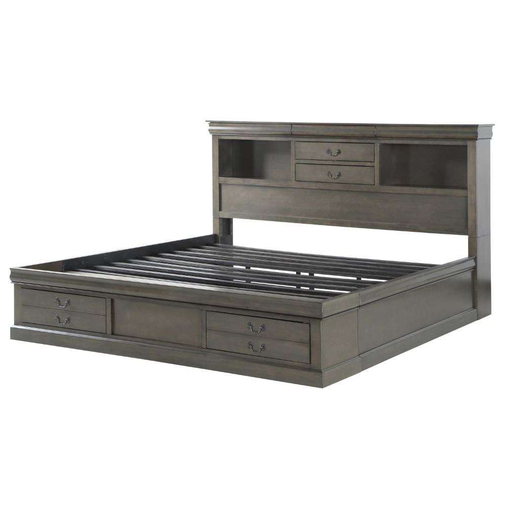 ACME Furniture - Louis Philippe III Queen Bed w/Storage - 24930Q view 1