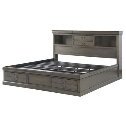 ACME Furniture - Louis Philippe III Queen Bed w/Storage - 24930Q view 1