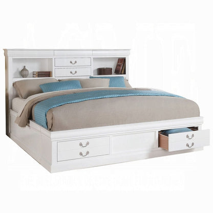 ACME Furniture - Louis Philippe III Queen Bed w/Storage - 24490Q view 1