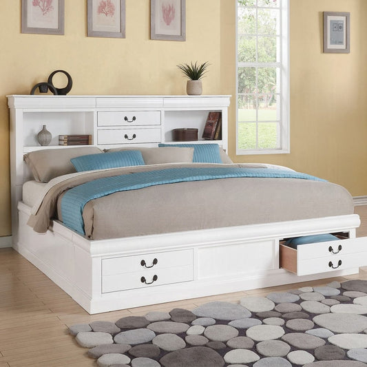 ACME Furniture - Louis Philippe III Queen Bed w/Storage - 24490Q view 2
