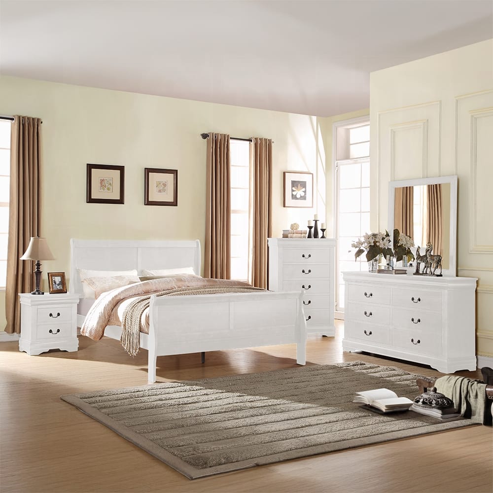 ACME Furniture - Louis Philippe Queen Bed - 23830Q view 4
