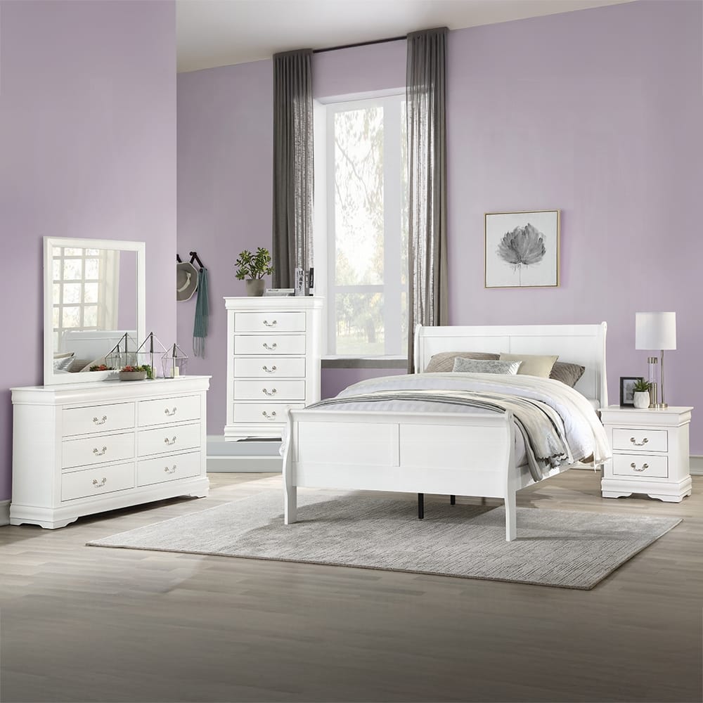 ACME Furniture - Louis Philippe Queen Bed - 23830Q view 6