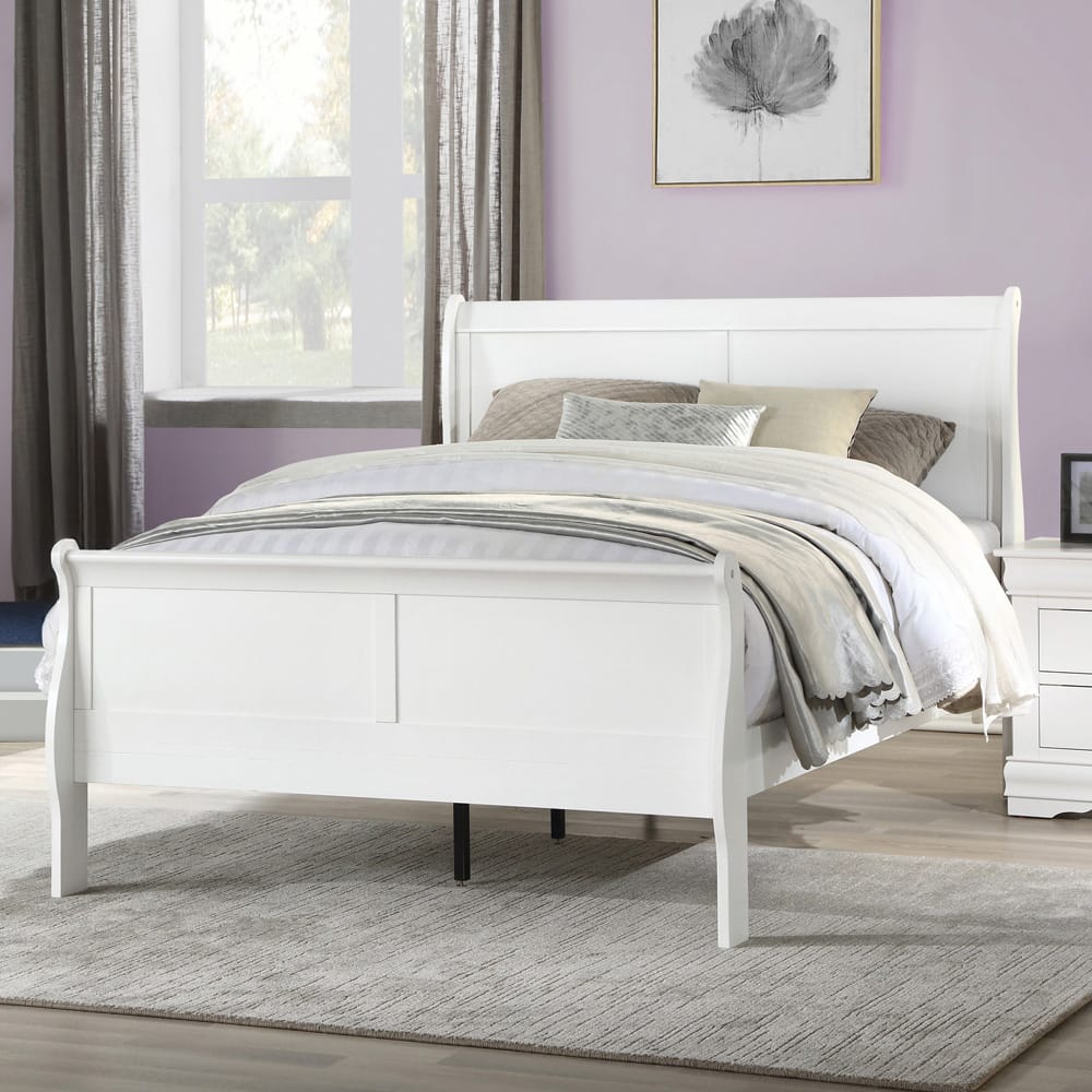 ACME Furniture - Louis Philippe - Twin Bed - White - 23845AT view 4