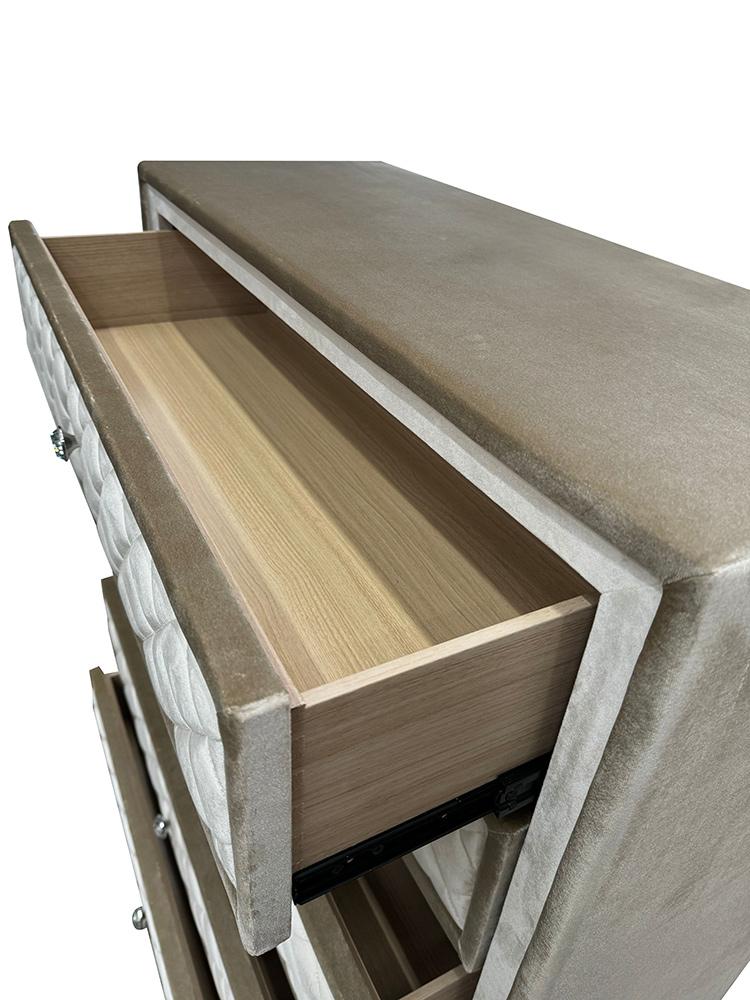 ACME Furniture - Lucienne Chest - Beige Velvet - BD02339 veiw 8