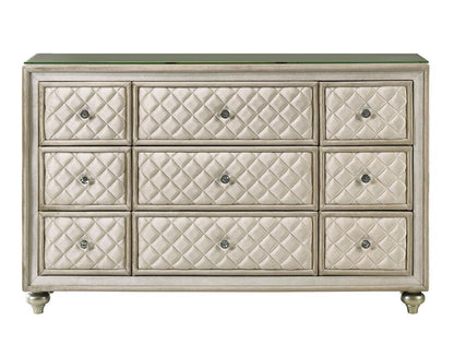 ACME Furniture - Lucienne Dresser - Beige Velvet - BD02338 veiw 2