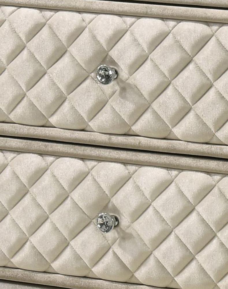 ACME Furniture - Lucienne Dresser - Beige Velvet - BD02338 veiw 3