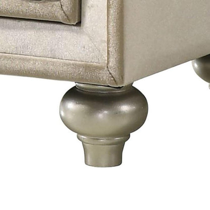 ACME Furniture - Lucienne Nightstand - Beige Velvet - BD02336 view 4