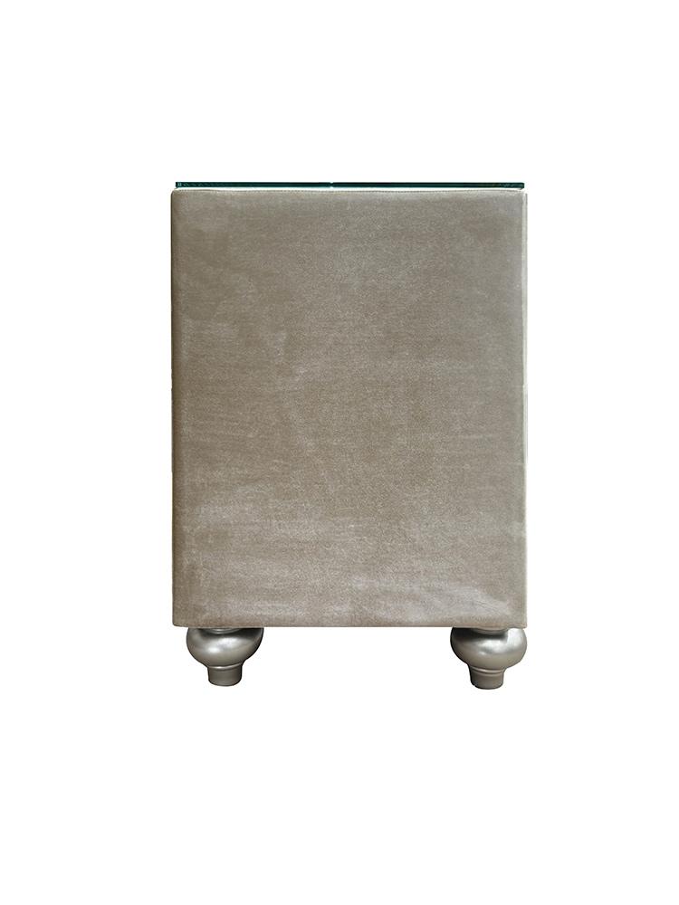 ACME Furniture - Lucienne Nightstand - Beige Velvet - BD02336 view 10