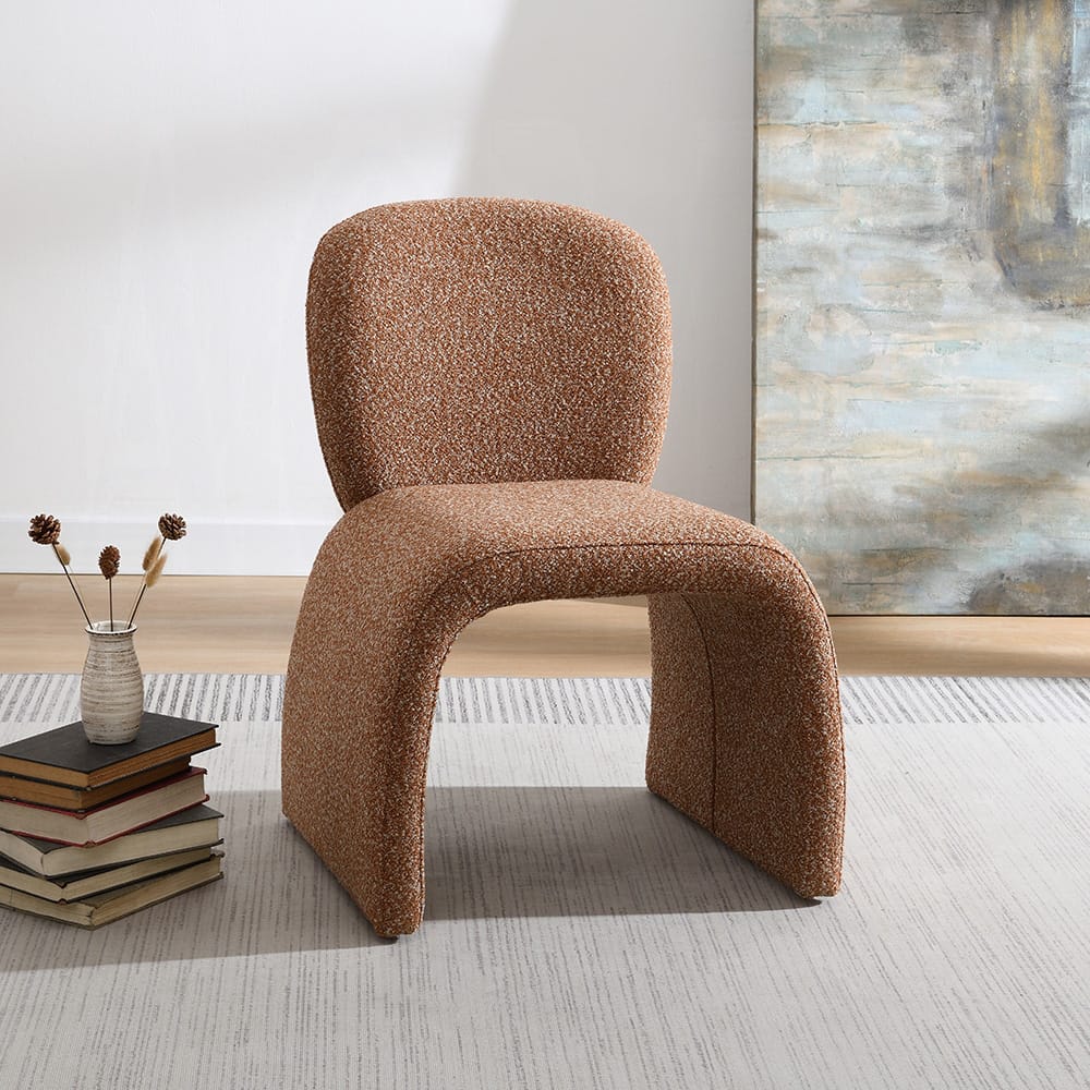 ACME Furniture - Luke - Accent Chair  (Set of 2) - Brown Fabric - AC02679 view 6