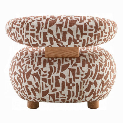 ACME Furniture - Lynn - Accent Chair - Brown Pattern Fabric - AC02678 view 4