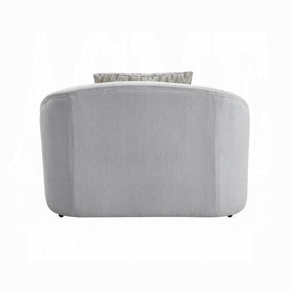 ACME Furniture - Mahler Chair w/2 Pillows - Beige Linen - LV00580 view 3