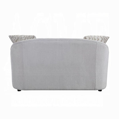 ACME Furniture - Mahler Loveseat w/4 Pillows - Beige Linen - LV00579 view 4