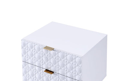 ACME Furniture - Maisey II - Nightstand - White & Gold - 97671 view 6