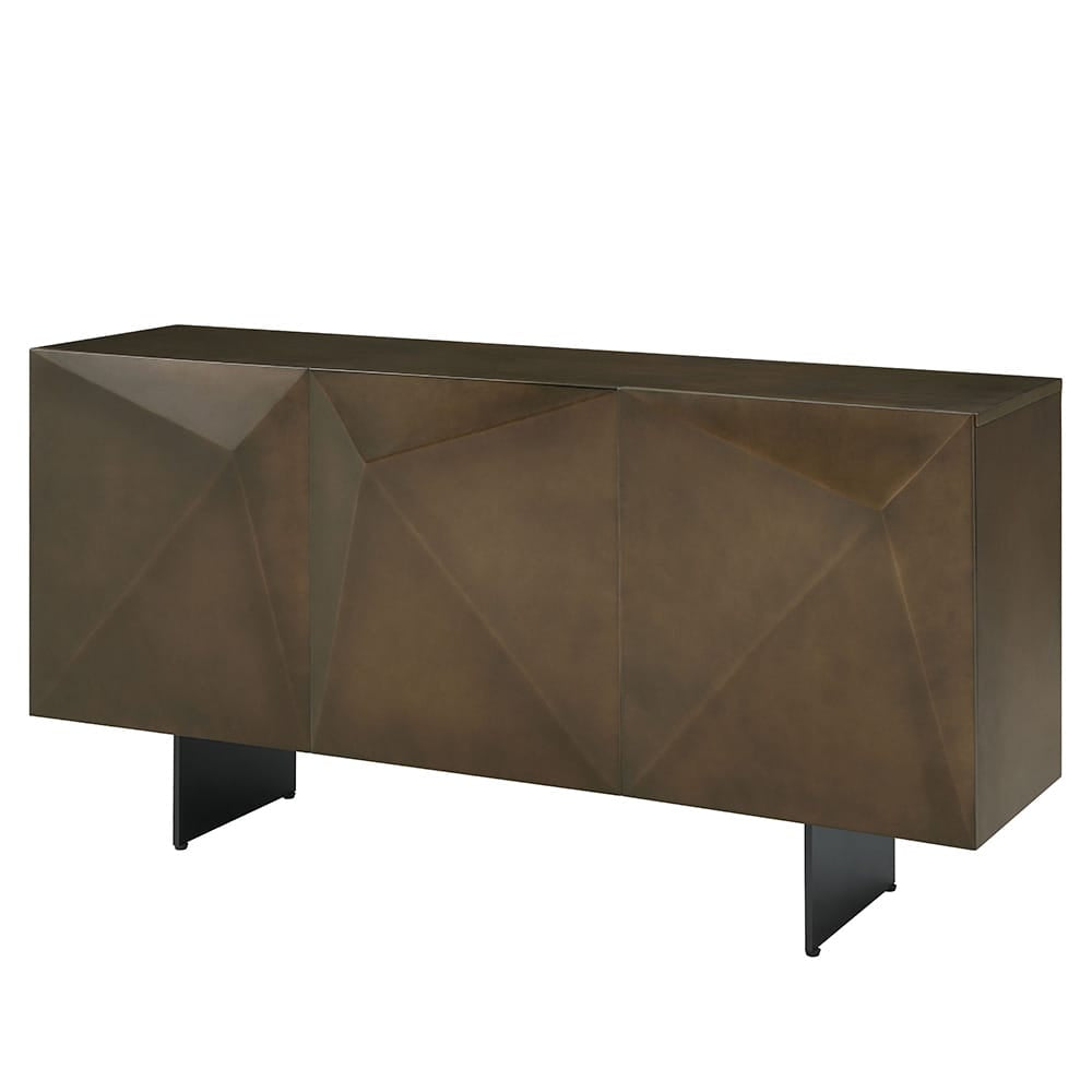 ACME Furniture - Malika - Server - Ceramic Top & Copper Cross Brushed  - DN03597 view 1