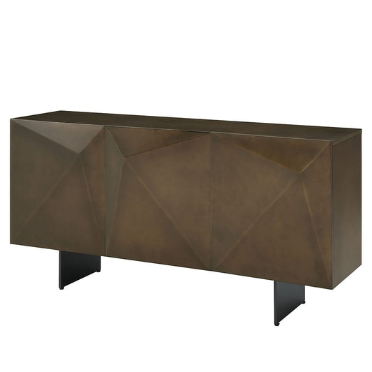 ACME Furniture - Malika - Server - Ceramic Top & Copper Cross Brushed  - DN03597 view 1