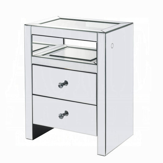 ACME Furniture - Malish Accent Table w/LED - 97685 view 1
