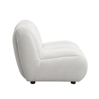 ACME Furniture - Manilla Chair - Ivory White Linen - LV04322 veiw 3