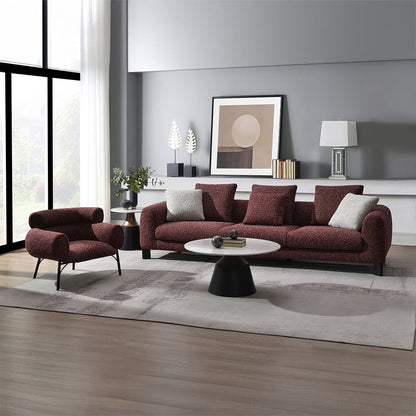 ACME Furniture - Mardi - Chair - Maroon Tweed - LV04292 view 7