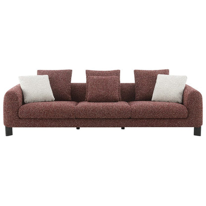 ACME Furniture - Mardi - Sofa w/6 Pillows - Maroon Tweed - LV04290 view 2