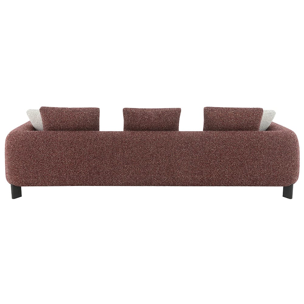 ACME Furniture - Mardi - Sofa w/6 Pillows - Maroon Tweed - LV04290 view 4