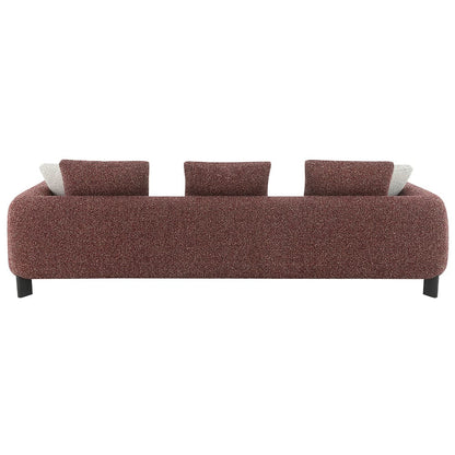 ACME Furniture - Mardi - Sofa w/6 Pillows - Maroon Tweed - LV04290 view 4