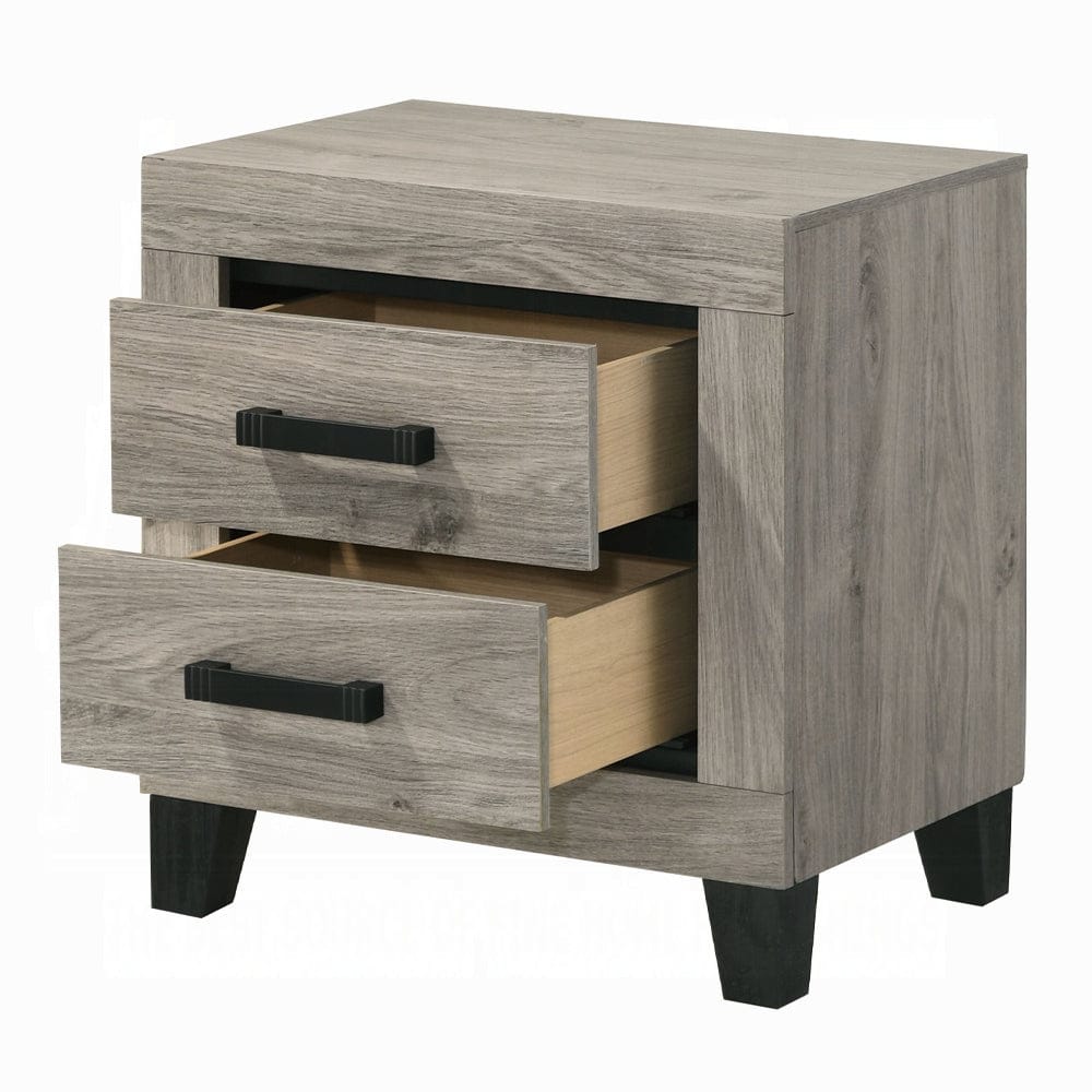 ACME Furniture - Mari Nighstand - Light Gray Finish - BD04143 view 3