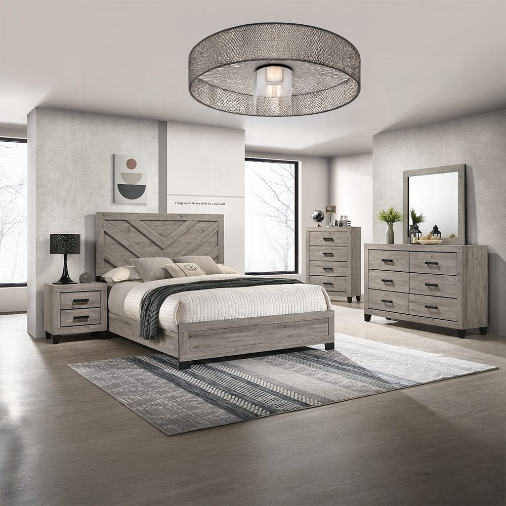 ACME Furniture - Mari Nighstand - Light Gray Finish - BD04143 view 7