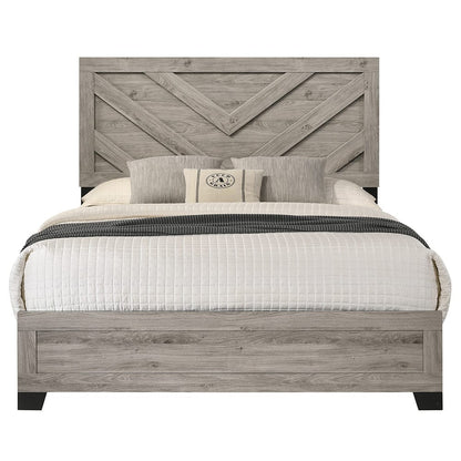 ACME Furniture - Mari - Queen Bed - Light Gray  - BD04142Q view 2