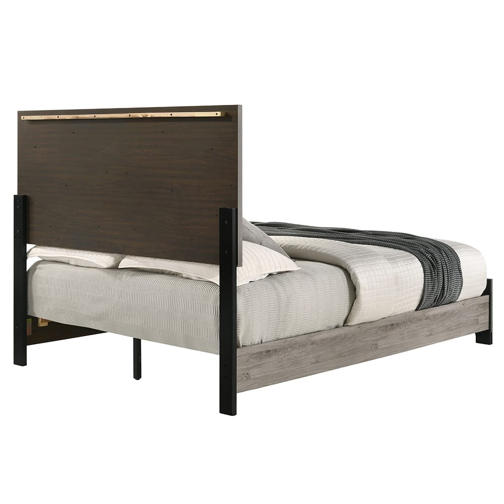 ACME Furniture - Mari - Queen Bed - Light Gray  - BD04142Q view 3