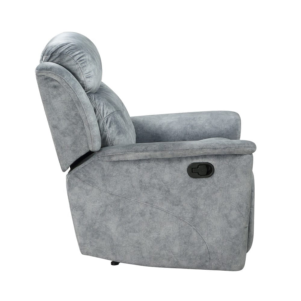 ACME Furniture - Mariana - Motion Recliner - Silver Gray Fabric - 55032A view 4