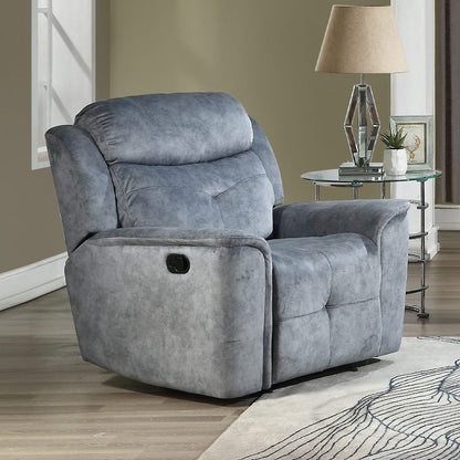 ACME Furniture - Mariana - Motion Recliner - Silver Gray Fabric - 55032A view 6