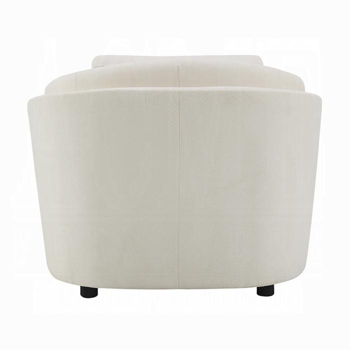 ACME Furniture - Mariko Chair w/Pillow - Ivory Fabric - LV02772 veiw 4