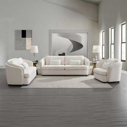 ACME Furniture - Mariko Sofa w/2 Pillows - Ivory Fabric - LV02770 veiw 5