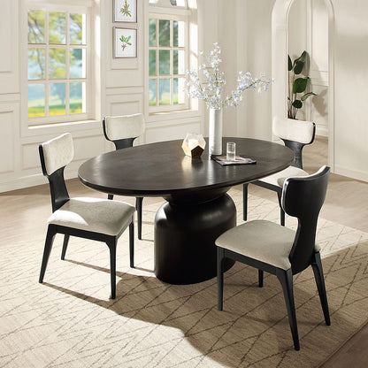 ACME Furniture - Marioly - Dining Table - Ash Black  - DN04065 view 6