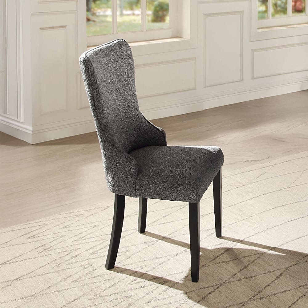 ACME Furniture - Marioly - Side Chair (Set of 2) - Gray Boucle - DN04067 view 6