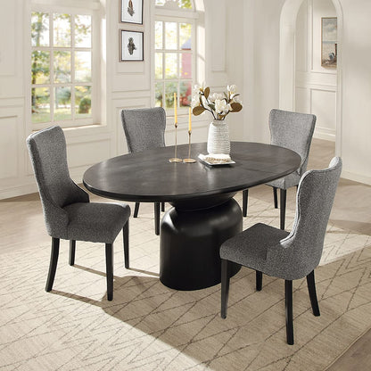ACME Furniture - Marioly - Side Chair (Set of 2) - Gray Boucle - DN04067 view 7