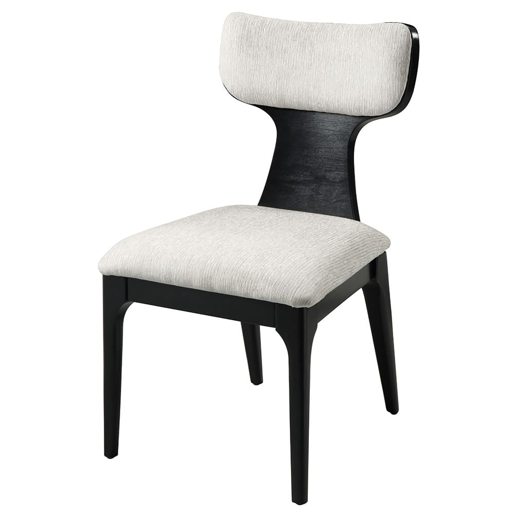 ACME Furniture - Marioly - Side Chair (Set of 2) - White Chenille - DN04066 view 1