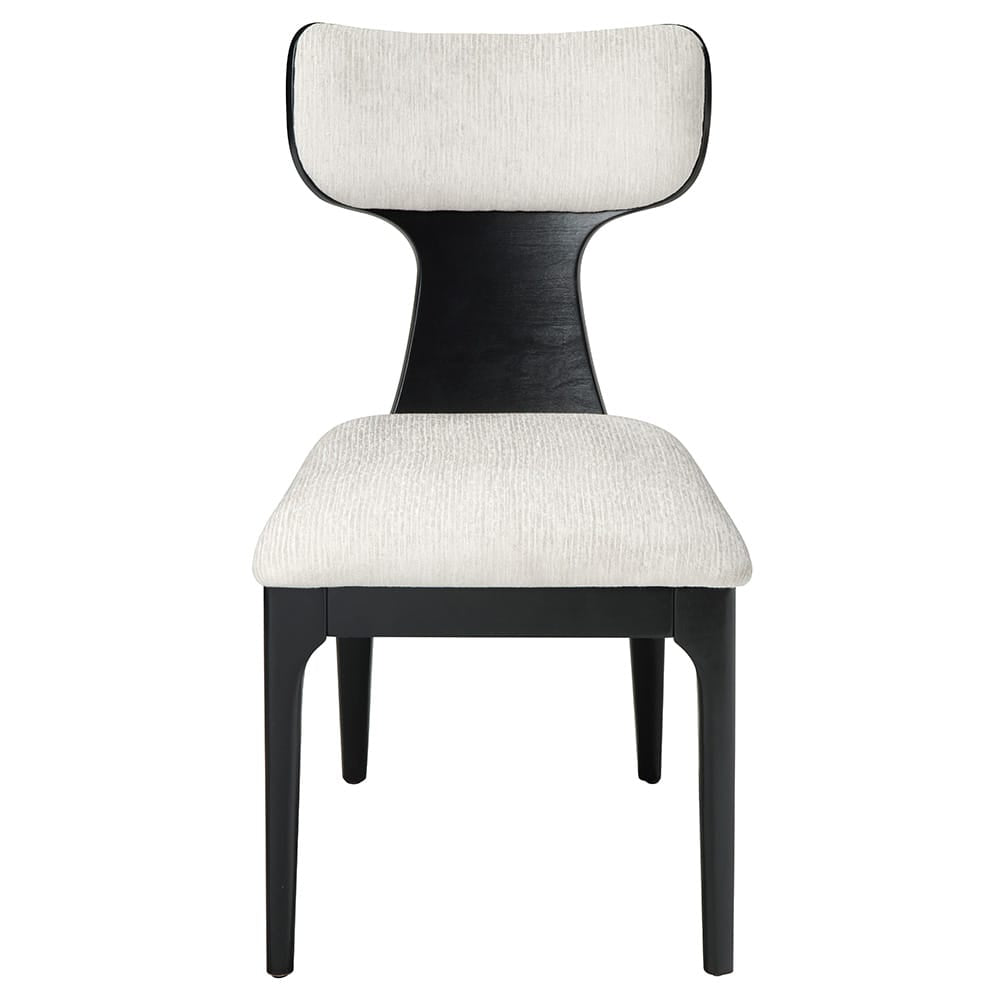 ACME Furniture - Marioly - Side Chair (Set of 2) - White Chenille - DN04066 view 2