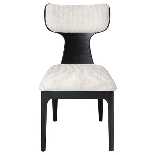 ACME Furniture - Marioly - Side Chair (Set of 2) - White Chenille - DN04066 view 2