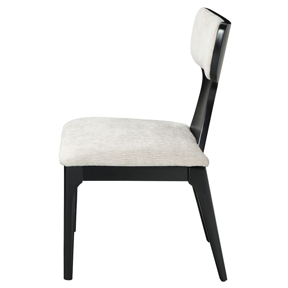 ACME Furniture - Marioly - Side Chair (Set of 2) - White Chenille - DN04066 view 3