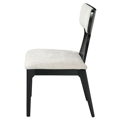 ACME Furniture - Marioly - Side Chair (Set of 2) - White Chenille - DN04066 view 3