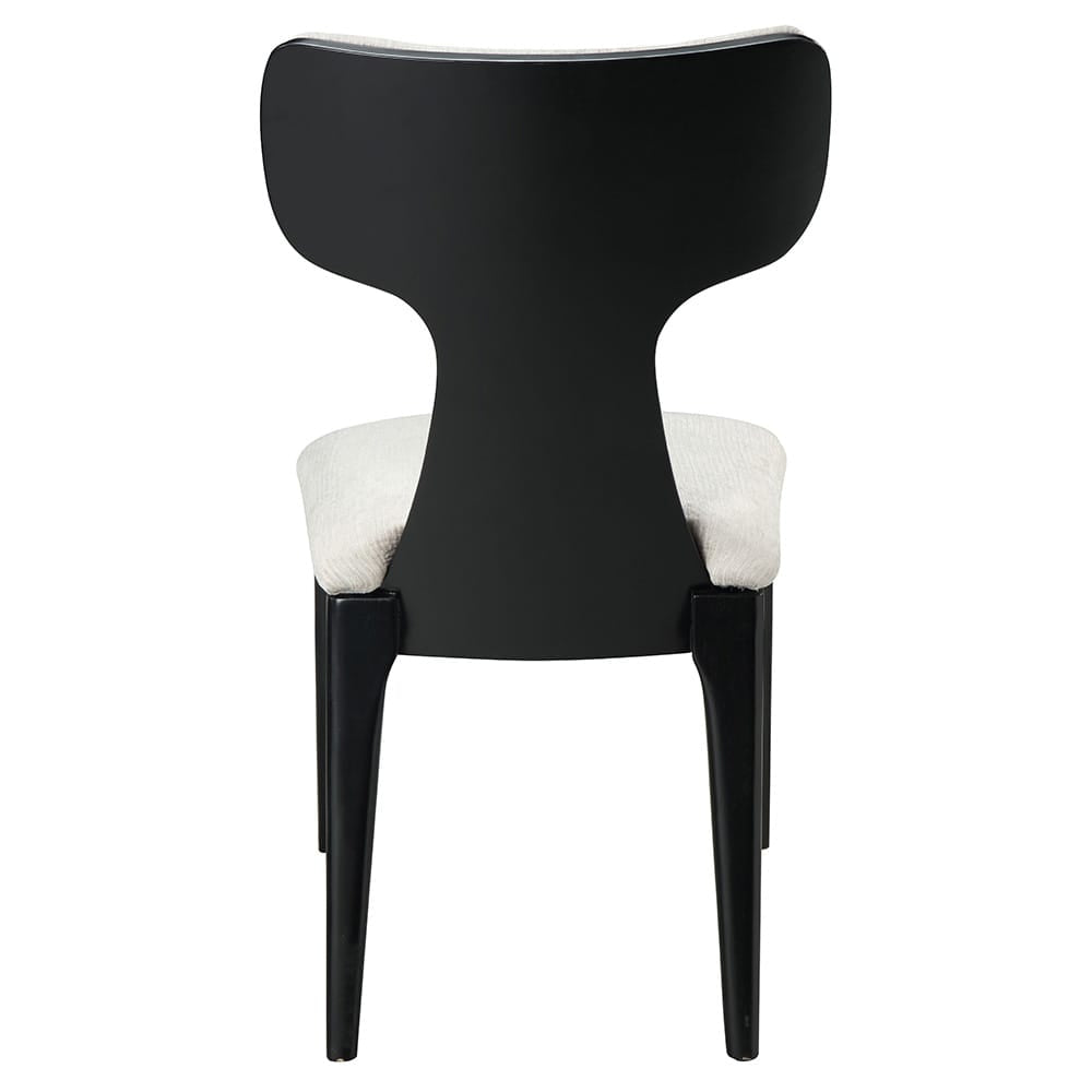 ACME Furniture - Marioly - Side Chair (Set of 2) - White Chenille - DN04066 view 4