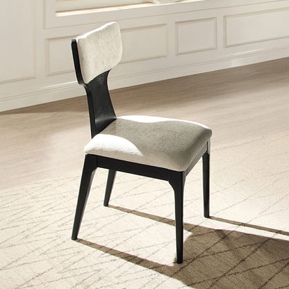 ACME Furniture - Marioly - Side Chair (Set of 2) - White Chenille - DN04066 view 6