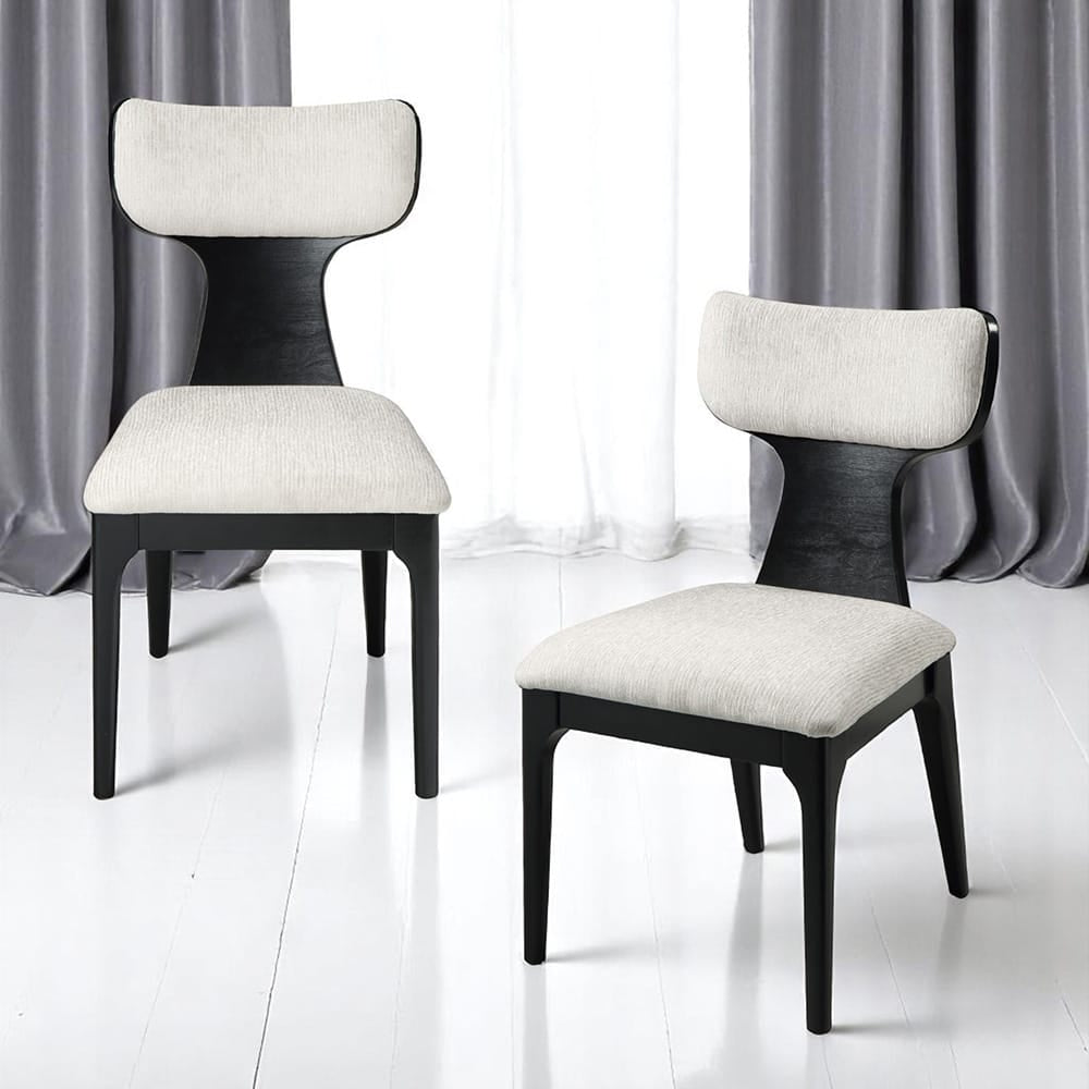 ACME Furniture - Marioly - Side Chair (Set of 2) - White Chenille - DN04066 view 8