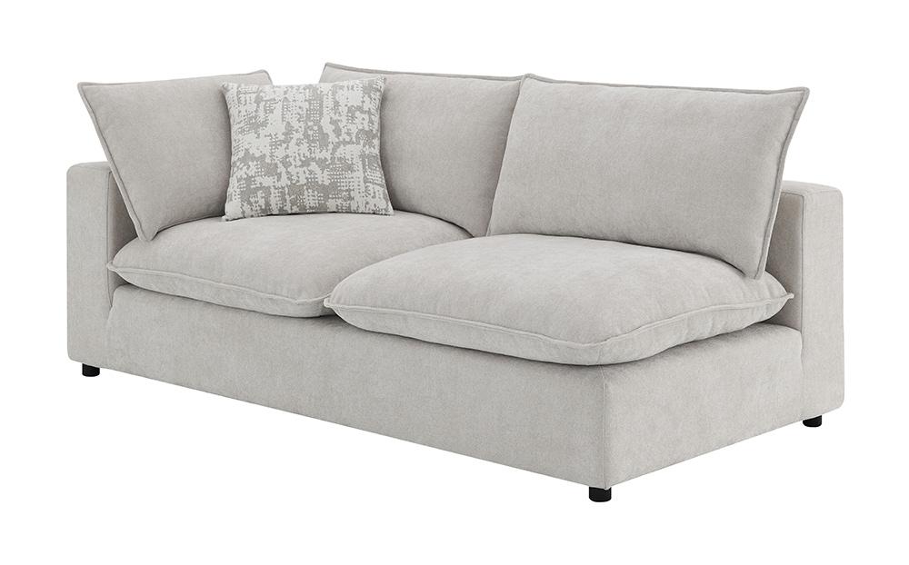 ACME Furniture - Marisa Modular LF Loveseat w/2 Pillows - Beige Boucle - LV04410 veiw 6