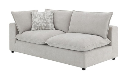 ACME Furniture - Marisa Modular LF Loveseat w/2 Pillows - Beige Boucle - LV04410 veiw 6